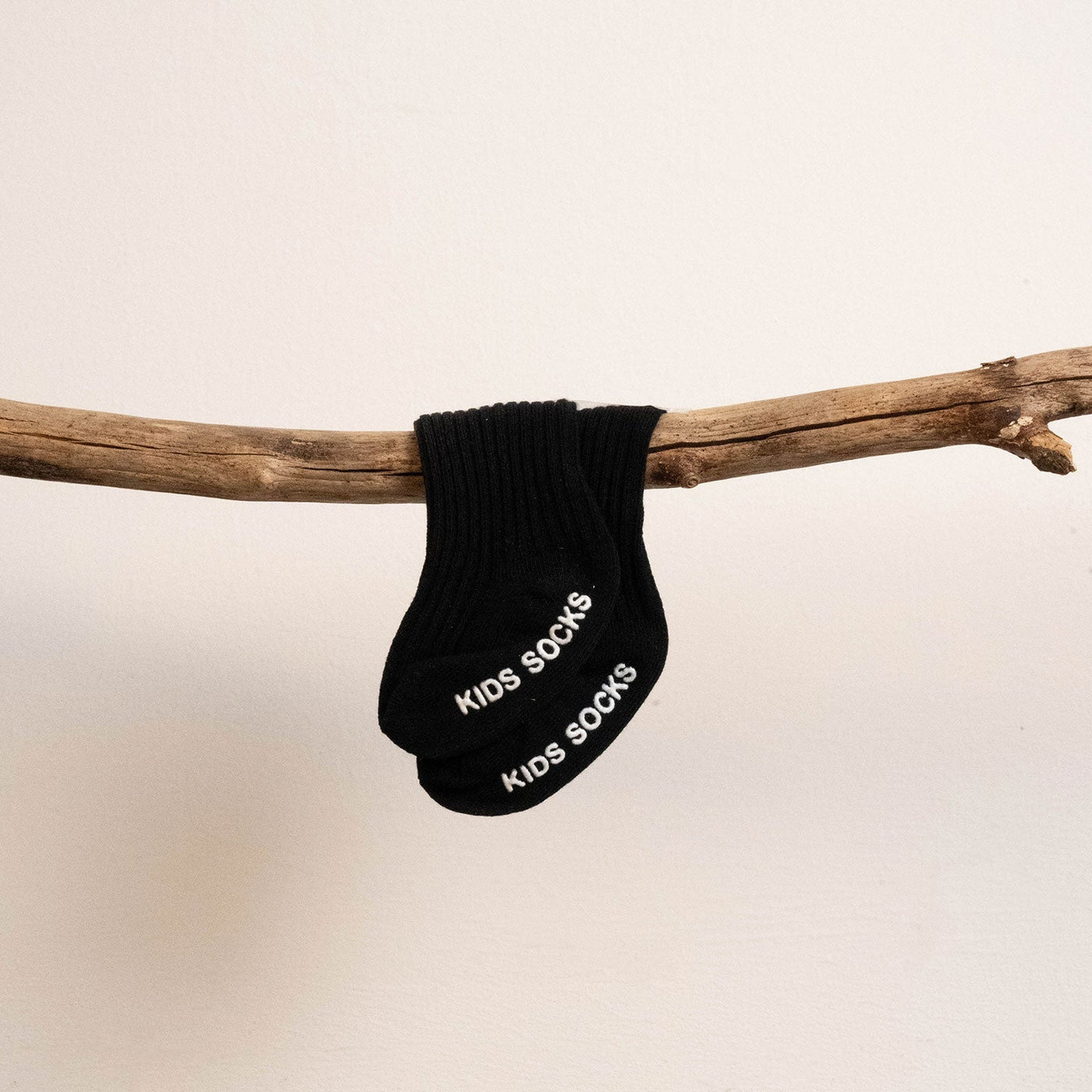 Organic Baby Socken - Black